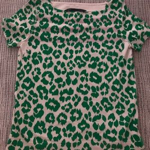 MARC BY MARC JACOB ANIMAL PRINT SHIRT(XS)